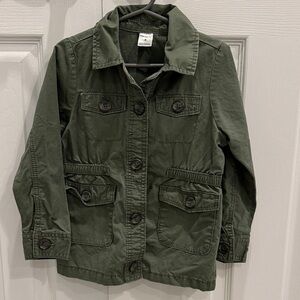 Green Button-Up Jacket
